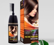 Gội Nhuộm Phủ Bạc Thảo Dược  Nâu