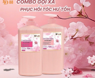 GỘI XẢ LD88 2000ML ROSE HỒNG