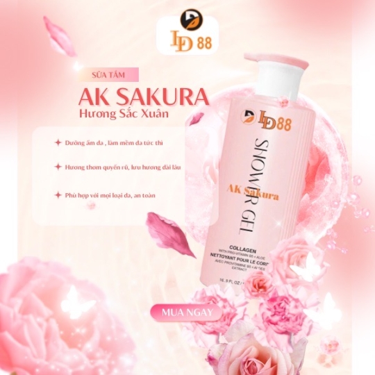 SỮA TẮM AK SAKURA