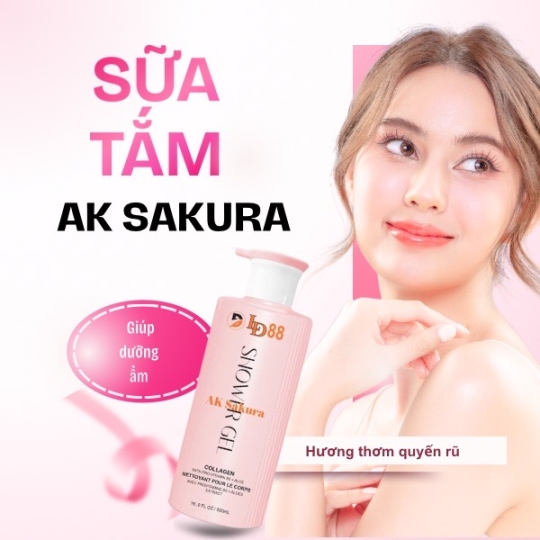 SỮA TẮM AK SAKURA