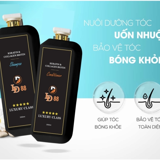 Bộ đôi gội xả KERATIN & COLAGEN BIOTIN