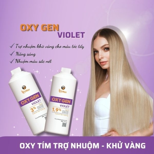 Oxy Tím Trợ Nhuộm _ Khử Vàng